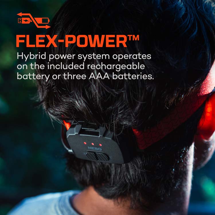 Nebo HLP-0021 Curvbeam 600 Flex Headlamp