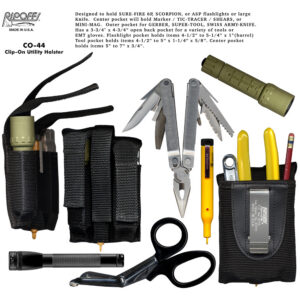 Ripoffs CO-44 Tool/Flashlight Utility Holster