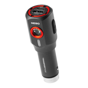 Nebo POC-1006 Transport 400 2-in-1 Car Charger and Flashlight