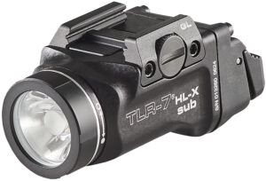 Streamlight 69503 TLR-7® HL-X sub USB Tactical Rail Mounted Light for GLOCK® 43X MOS, 48 MOS, 43X Rail and 48 Rail Subcompact Handguns