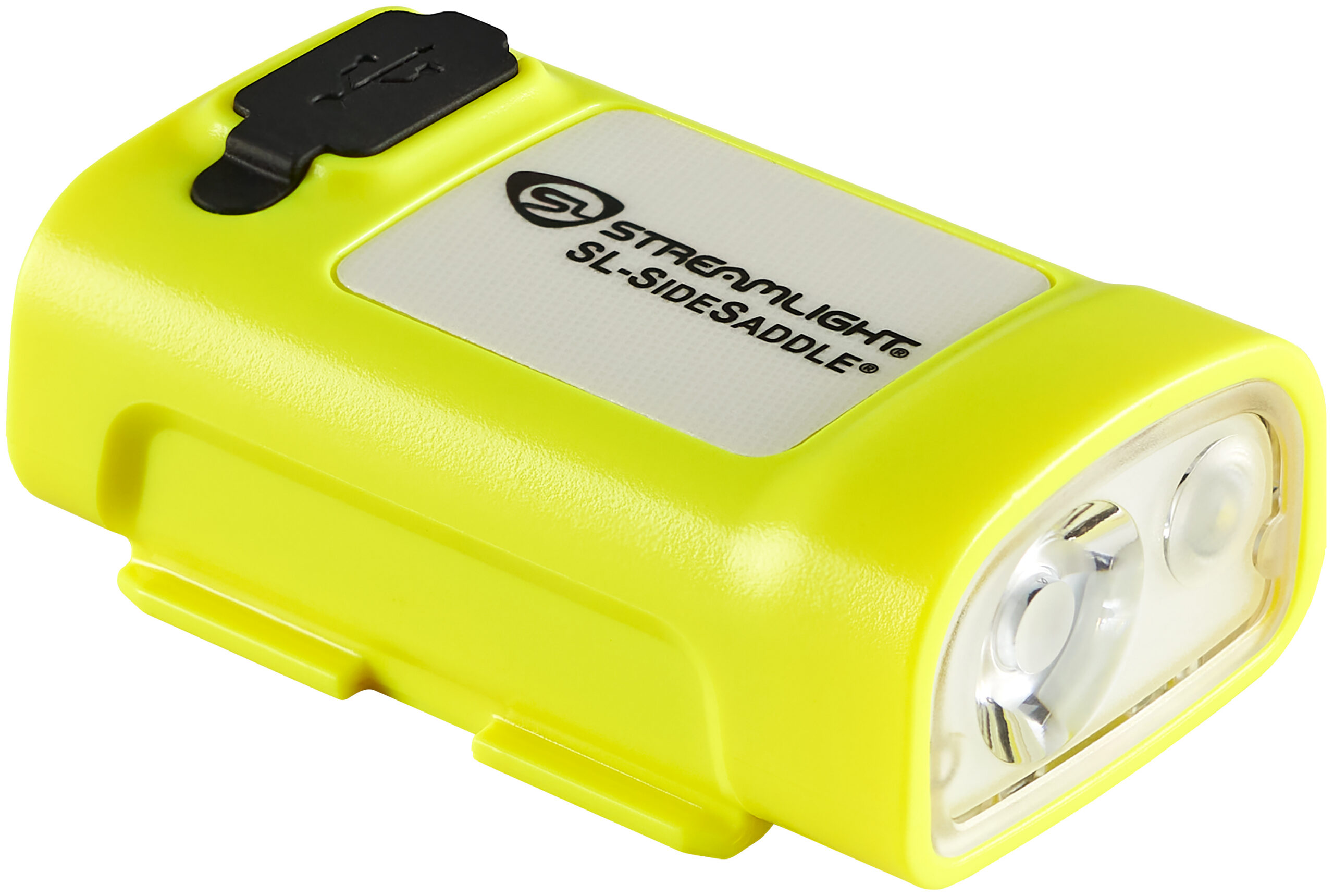 Streamlight 61631 SL-SideSaddle® USB Rechargeable Universal Fit Hat, Hard Hat and Helmet Light