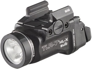 Streamlight 69504 TLR-7® HL-X sub USB Tactical Rail Mounted Light for SIG SAUER® P365® and P365® XL Closed Rail Systems Subcompact Handguns
