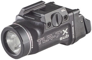 Streamlight 69400 TLR-7® X sub Tactical Rail Mounted Light for GLOCK® 43X MOS, 48 MOS, 43X Rail and 48 Rail Subcompact Handguns