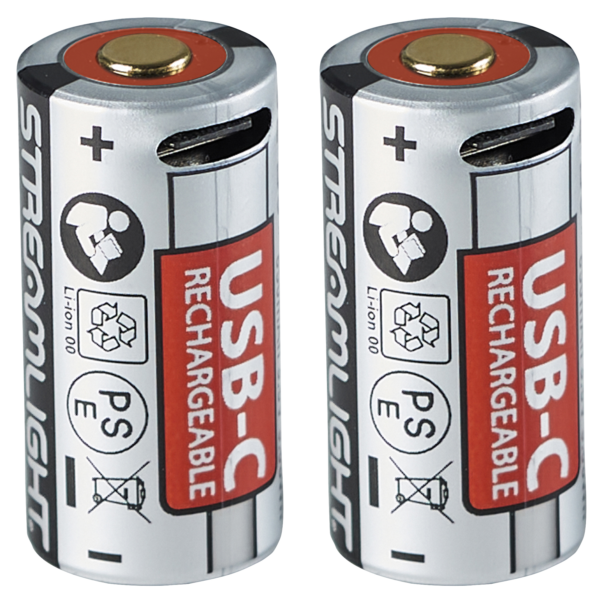 Streamlight 20237 SL-B9® Li-Ion USB Rechargeable Battery Pack with Integrated Charge Port, 2 pack