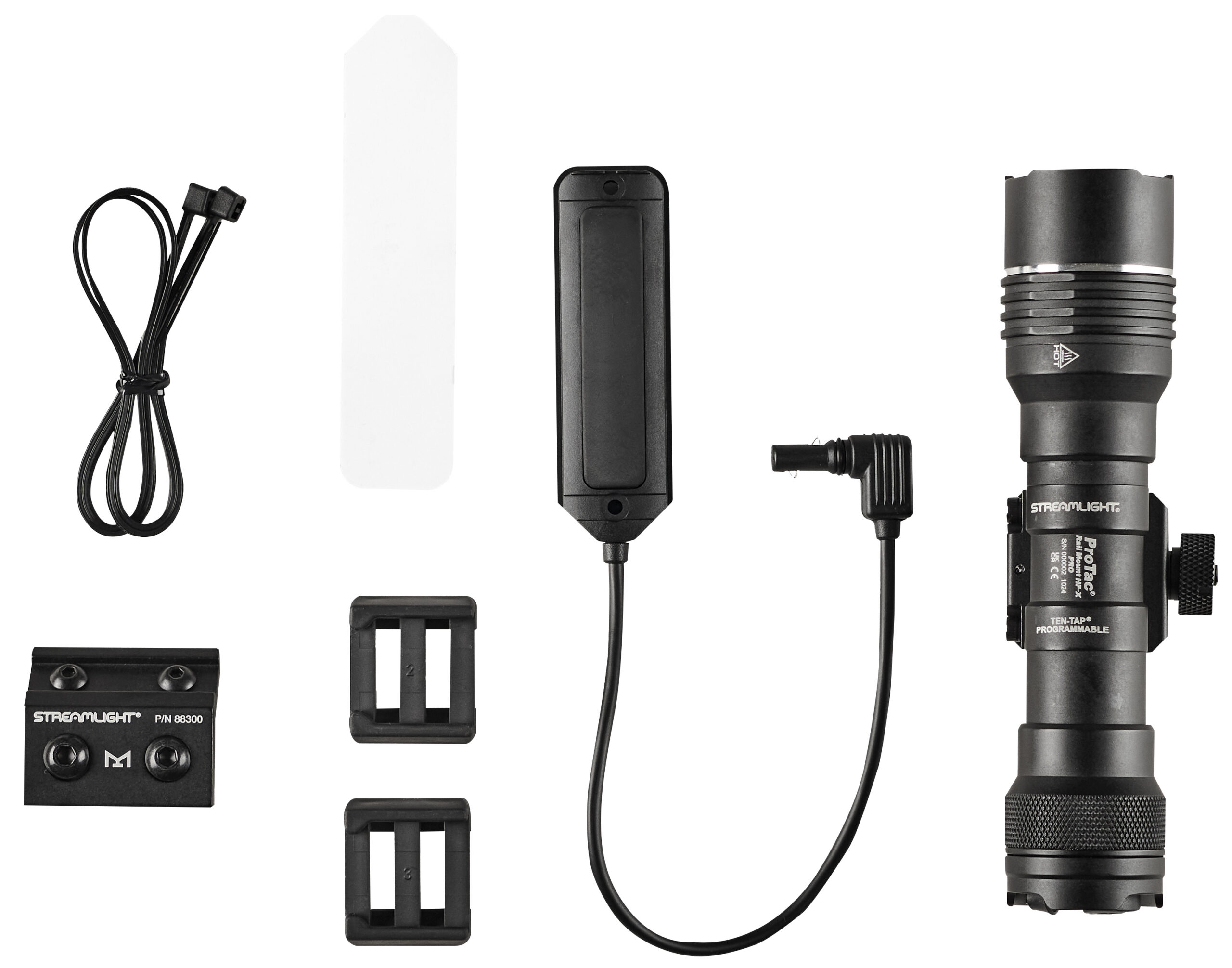 Streamlight 89015 ProTac® Rail Mount HP-X Pro Flashlight and Rail Mount System