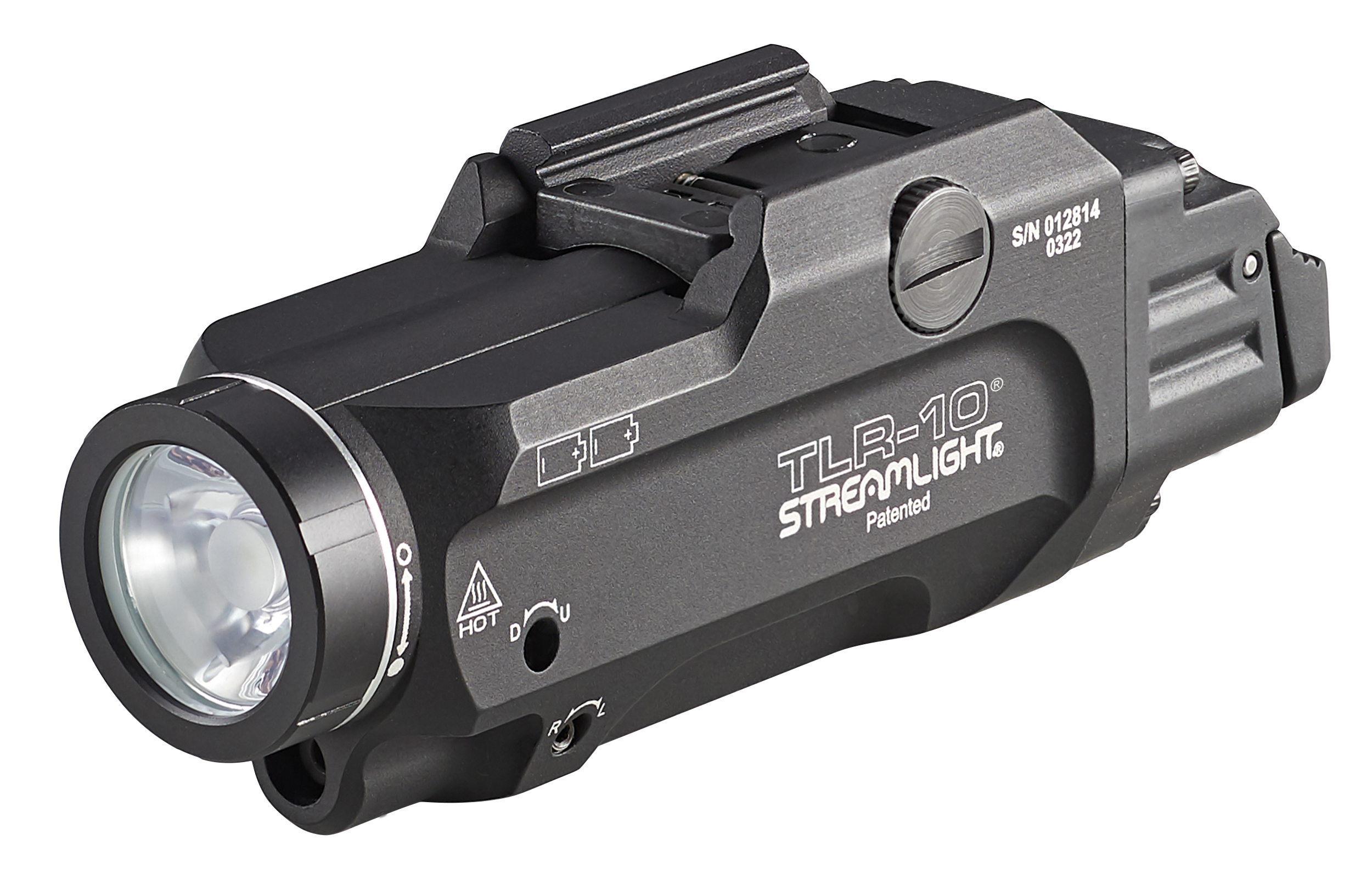 Streamlight 69470 TLR-10® Gun Light with Red Laser and Ambidextrous Rear Switch Options
