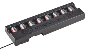 Streamlight 20233 Li-Ion Battery Pack 8-unit Bank Charger, (8) SL-B9® Battery Packs Included