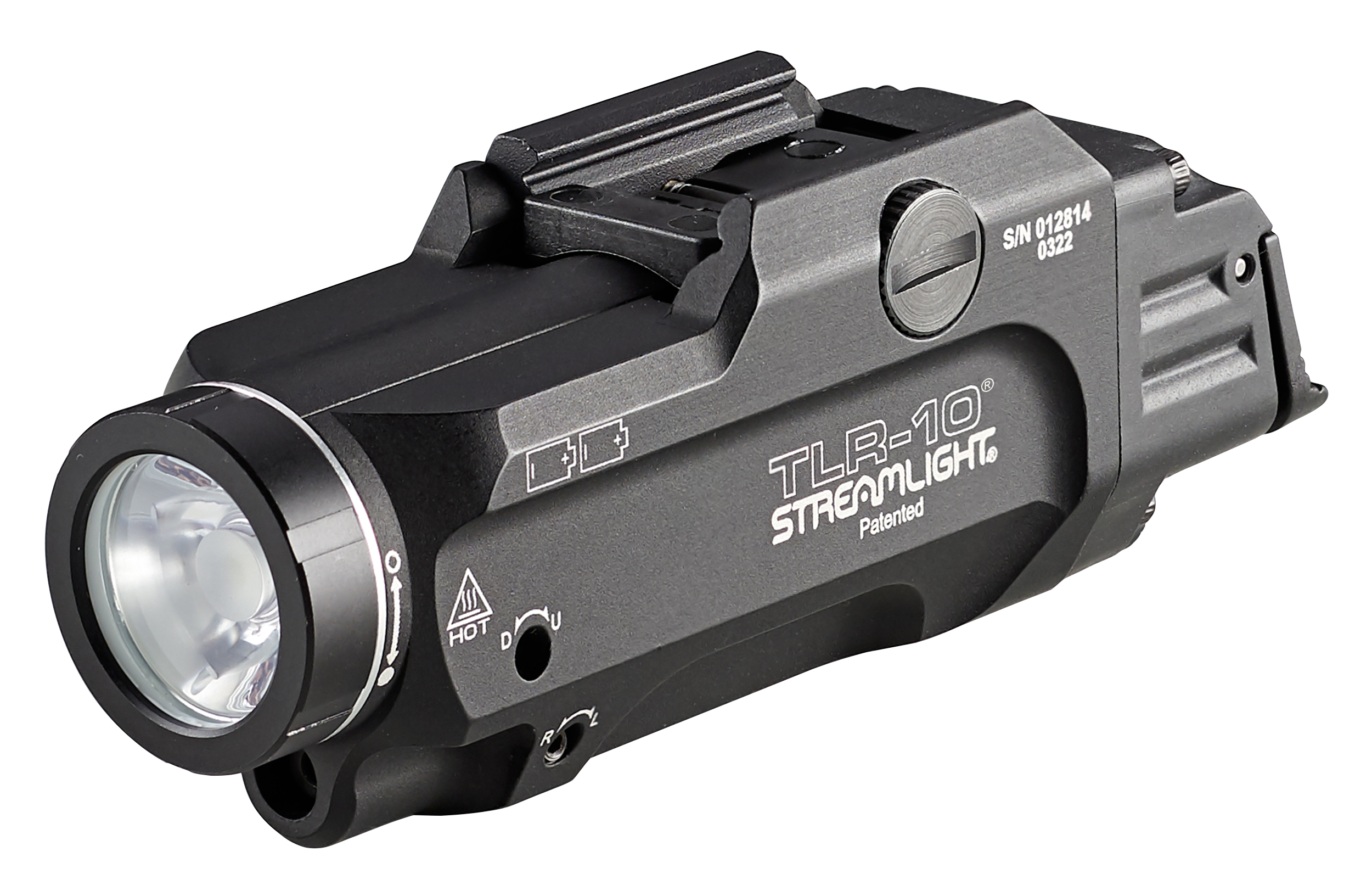Streamlight 69470 TLR-10® Gun Light with Red Laser and Ambidextrous Rear Switch Options