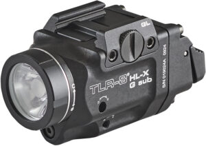 Streamlight 69476 TLR-8® HL-X G sub USB Tactical Rail Mounted Light with Green Laser for GLOCK® 43X/48 MOS and 43X/48 Rail Subcompact Handguns