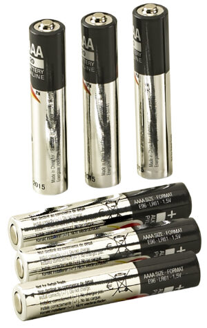 Streamlight 65030 AAAA Alkaline Batteries, 6-Pack