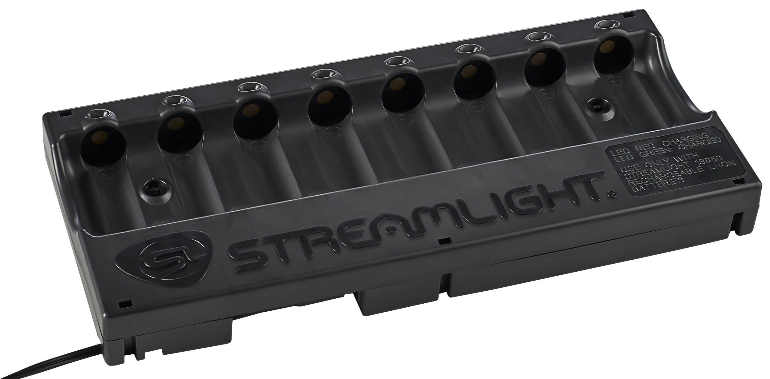 Streamlight 20221 Li-Ion 8-unit Bank Charger, No Battery Packs Included