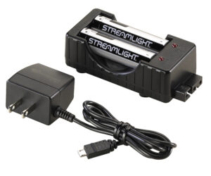 Streamlight 22011 Li-Ion Battery Pack 2-unit Bank Charger, 120V AC cord