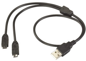 Streamlight 22082 Y-Split USB Cable - 22 inches