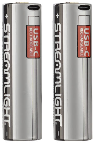 Streamlight 88133 SL-B48® Li-Ion USB Rechargeable Battery Pack with Integrated Charge Port, 2 pack