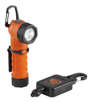Streamlight 88832 PolyTac 90® X Multi-Fuel Right Angle Flashlight with Gear Keeper®