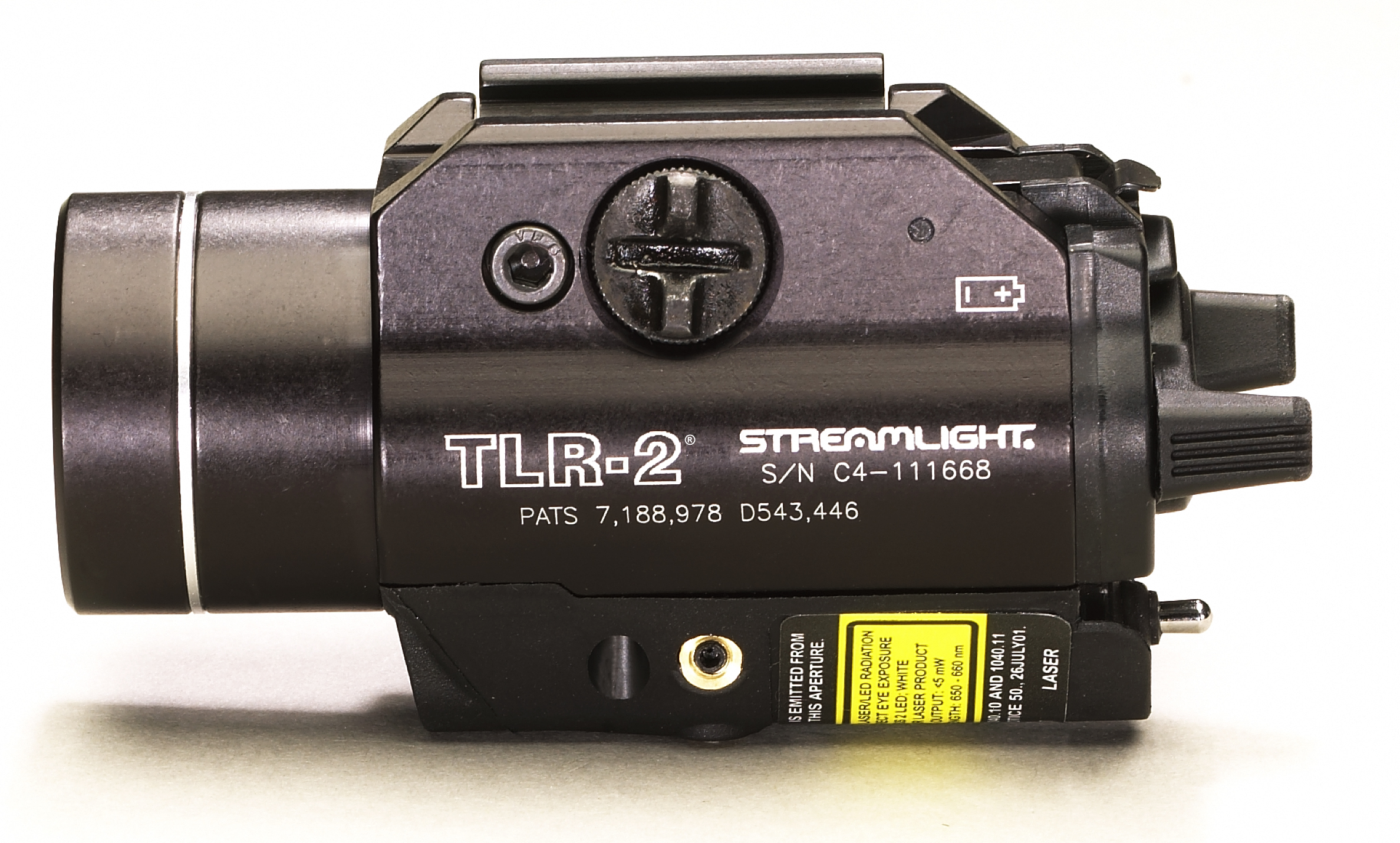 Streamlight 69120 TLR-2® Rail Mounted Tactical Weapon Light with Red Laser