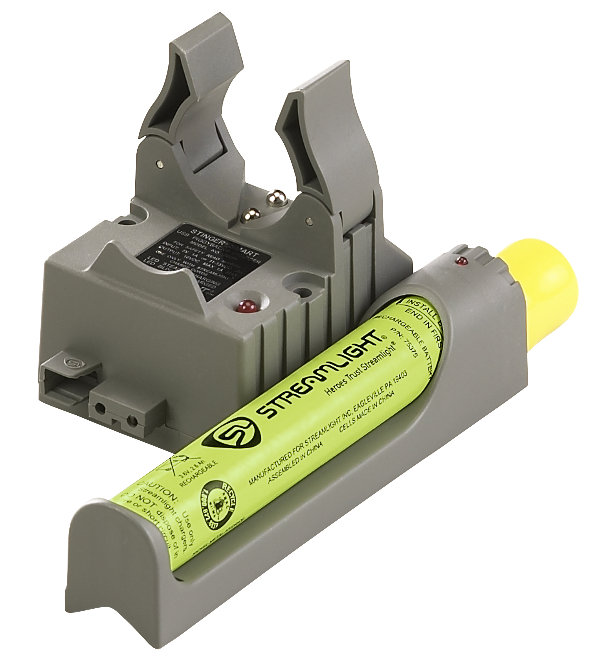 Streamlight 75277 Stinger® PiggyBack® Charger with Battery