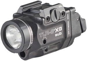 Streamlight 69431 TLR-8® X G sub Rail Mounted Tactical Light with Green Laser for GLOCK® 43X/48 MOS and 43X/48 Rail Handguns