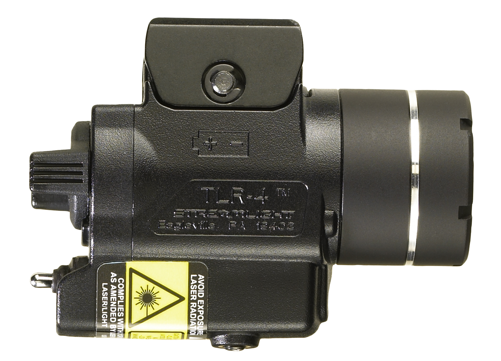 Streamlight 69243 TLR-4® Compact Rail Mounted Tactical Weapon Light with Red Laser