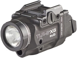 Streamlight 69439 TLR-8® X G sub Rail Mounted Tactical Light with Green Laser for Springfield Armory® Hellcat® and Heckler & Koch® CC9 subcompact handguns