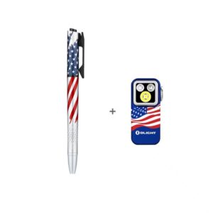 Olight O’Pen 3 + Oclip Pro S Stars & Stripes Bundle